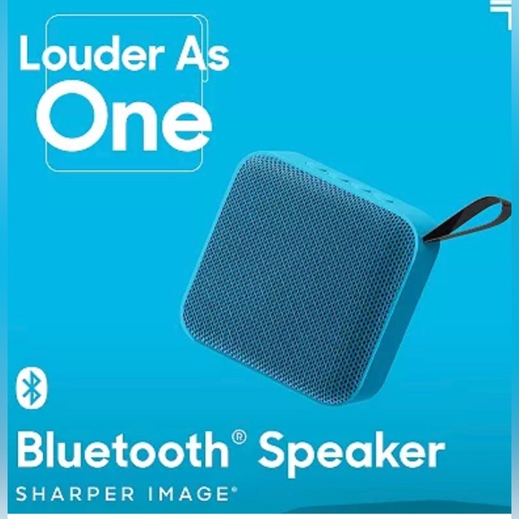 Sharper Image Louder As One 3-in. Wireless Speaker -gray - Picture 2 of 4